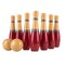 Hey! Play 8 Inch Wooden Lawn Bowling Game Set Indoor Outdoor With Nylon Bag